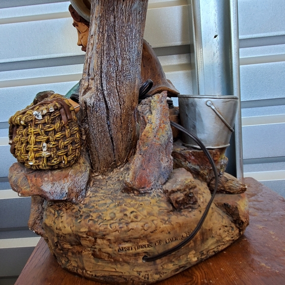 Apsit Bros of Cali 84 Antique fisherman Lamp - Picture 5 of 7